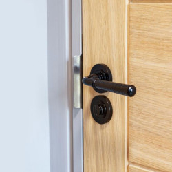 Traditional Blacksmith Round Bathroom Thumbturn