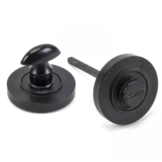 Blacksmith External Beeswax Round Bathroom Thumbturn