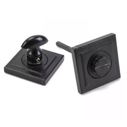 Blacksmith External Beeswax Square Bathroom Thumbturn