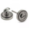 Blacksmith Pewter Patina Art Deco Bathroom Thumbturn