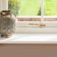 Hammered Newbury Espagnolette Casement Fastener - Aged Brass