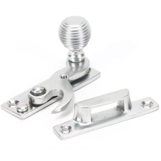 Beehive Sash Fastener - Satin Chrome