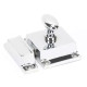 Cabinet Latch - Polished Chrome