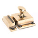 Cabinet Latch - Polished Bronze
