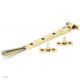 Aged Brass Hammered Newbury Casement Stay