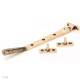 Polished Bronze Hammered Newbury Casement Stay