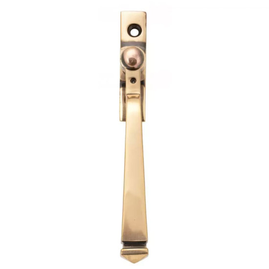 Period Avon Espagnolette Casement Fastener - Polished Bronze