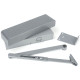 Pewter Heavy Duty Door Closer and Cover