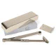Polished Nickel Heavy Duty Door Closer and Cover