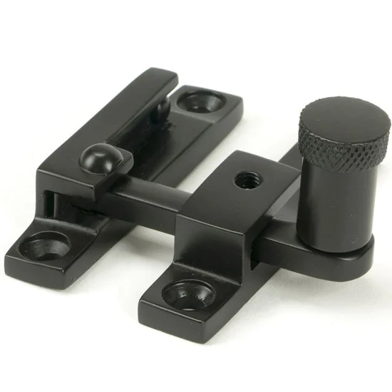 Narrow Brompton Quadrant Fastener - Aged Bronze