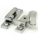 Narrow Brompton Quadrant Fastener - Satin Chrome