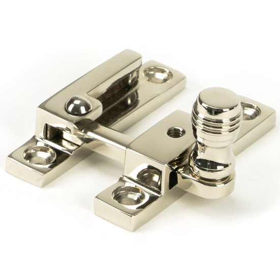 Narrow Prestbury Quadrant Fastener - Polished Nickel