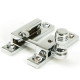 Narrow Prestbury Quadrant Fastener - Polished Chrome
