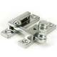 Narrow Prestbury Quadrant Fastener - Satin Chrome