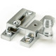 Narrow Beehive Quadrant Fastener - Satin Chrome