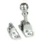 Prestbury Brighton Fastener - Satin Chrome