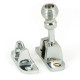 Beehive Brighton Fastener - Polished Chrome
