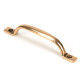 Polished Bronze Slim Sash Pull