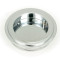 Art Deco Round Pull - Polished Chrome