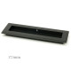 Art Deco Rectangular Pull - Aged Bronze
