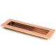 Plain Rectangular Pull - Polished Bronze