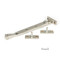 Satin Marine Stainless Steel Avon Casement Stay
