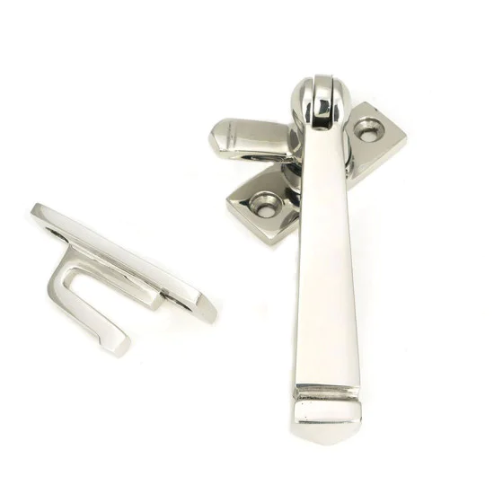 Locking Avon Casement Fastener - Polished Marine Stainless Steel
