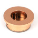 Round Finger Edge Pull - Polished Bronze