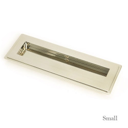 Art Deco Rectangular Pull - Polished Nickel
