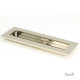 Plain Rectangular Pull - Polished Nickel