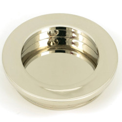 Plain Round Pull - Polished Nickel