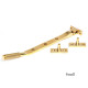 Polished Brass Brompton Casement Stay