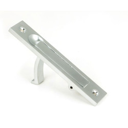 Edge Pull - Satin Chrome