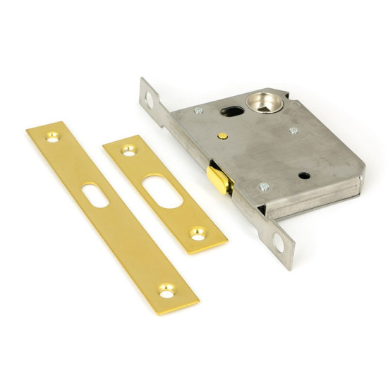 50mm Sliding Door Lock - PVD Finish
