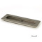 Blacksmith Pewter Patina Plain Rectangular Pull