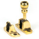 Mushroom Brighton Fastener - Aged Brass