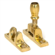 Polished Brass Mushroom Brighton Fastener - Narrow (Square)