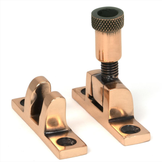 Polished Bronze Brompton Brighton Fastener - Narrow (Square)