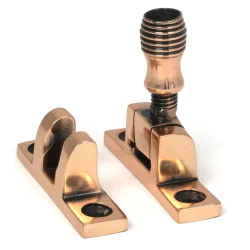 Polished Bronze Beehive Brighton Fastener - Narrow (Square)