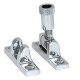 Polished Chrome Brompton Brighton Fastener - Narrow (Square)