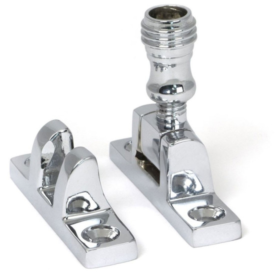 Polished Chrome Prestbury Brighton Fastener - Narrow (Square)