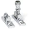 Polished Chrome Prestbury Brighton Fastener - Narrow (Square)