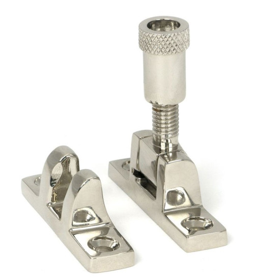 Polished Nickel Brompton Brighton Fastener - Narrow (Square)