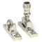 Polished Nickel Prestbury Brighton Fastener - Narrow (Square)