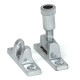 Satin Chrome Brompton Brighton Fastener - Narrow (Square)
