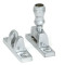 Satin Chrome Prestbury Brighton Fastener - Narrow (Square)