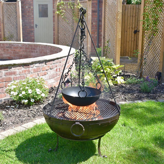 Kadai Fire Bowl Complete Cooking Set