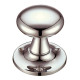Kensington Mushroom Door Knobs - Polished Nickel