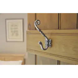 Kirkpatrick 1130 Small Unicorn Coat Hook - Pewter Finish