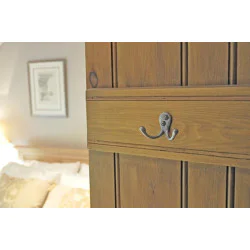 Kirkpatrick  1174 Double Loop Coat Hook - Pewter Finish